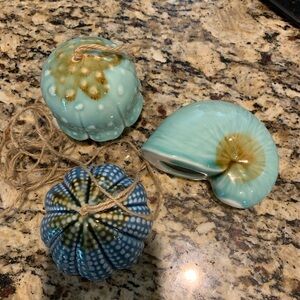 Sea Life Air Plant Pots Set (3)